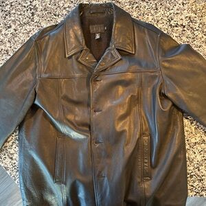 J Crew Black Pea Coat Classic Style